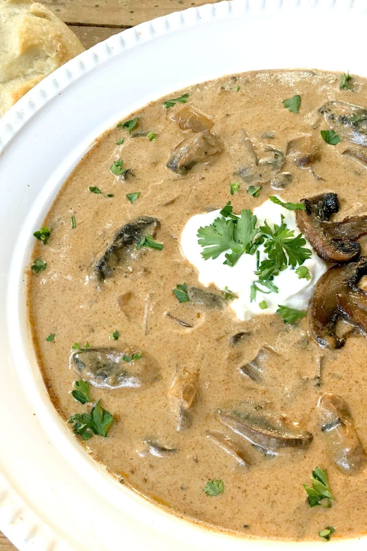 Photo of Creamy Hungarian Mushroom Soup Recipe
