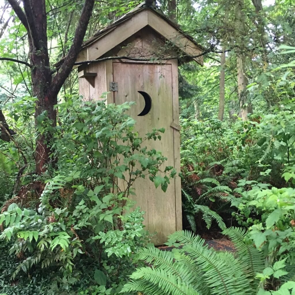 Rustic Outhouse Potting Shed