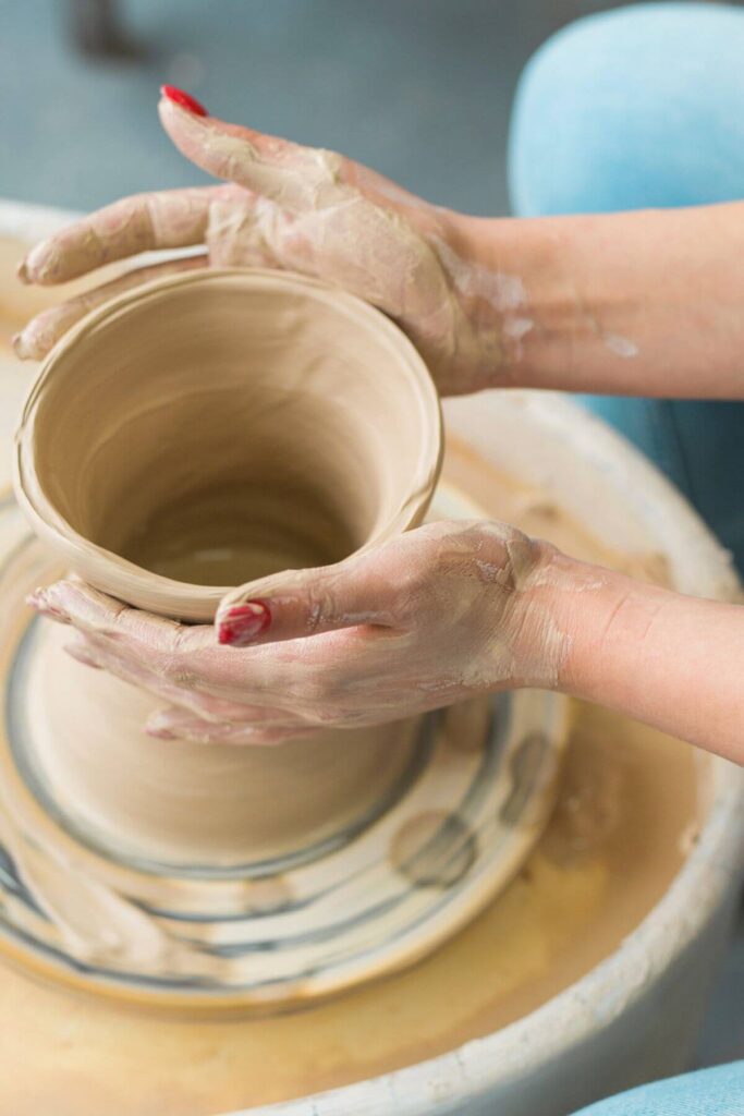 Best Simple Living Ideas: Path to Simplicity - Photo of Woman Making Pottery - Master Learner 
