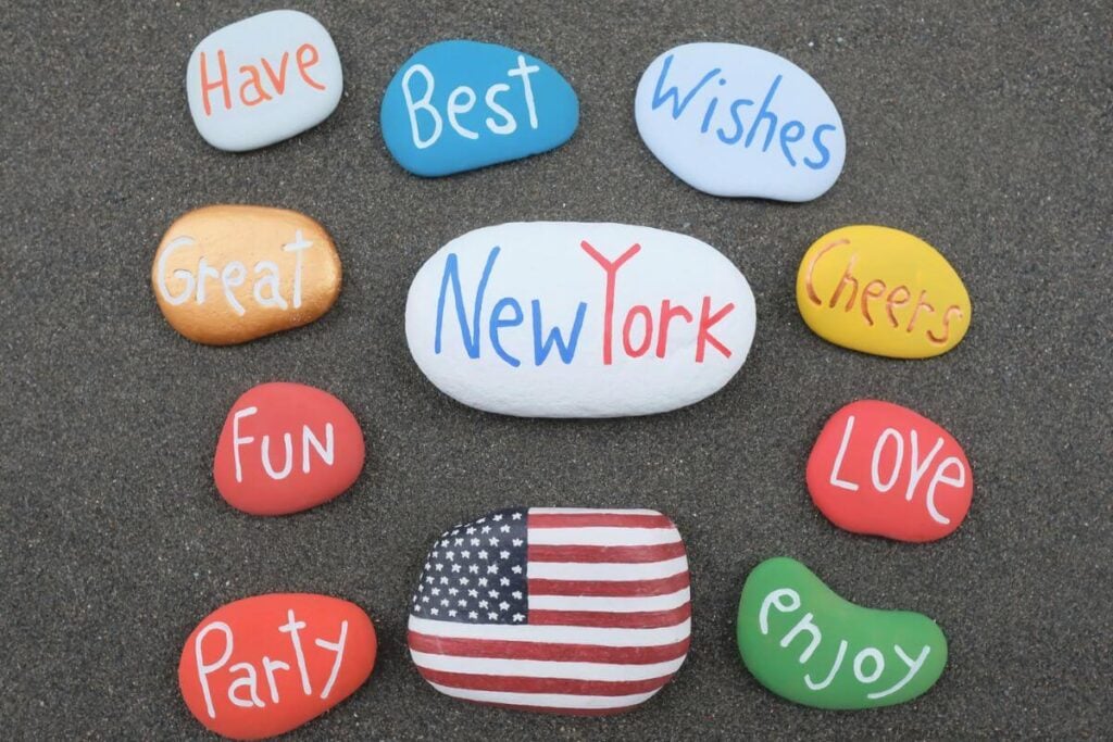 Rock Painting Words & Sayings - Photo of Rocks with Words