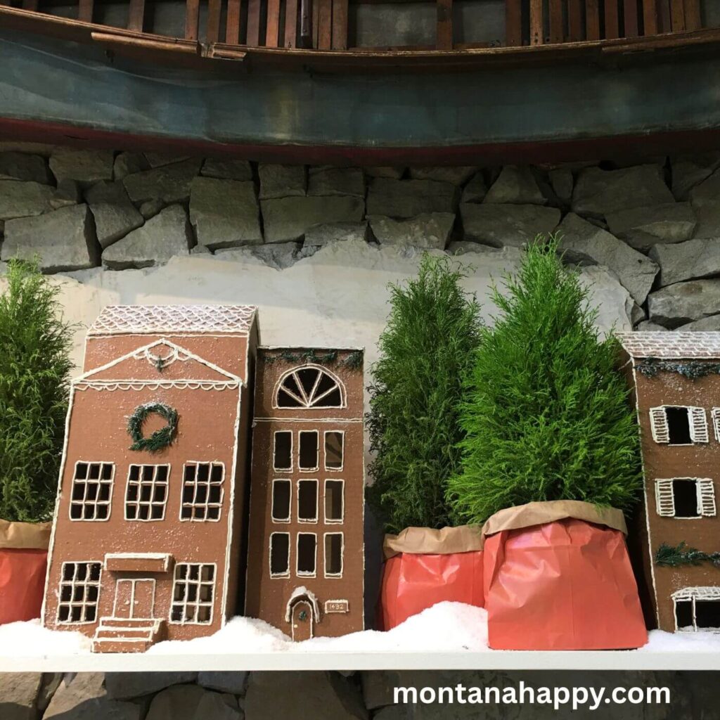 Creative Rustic Christmas Decorating Ideas - Paper Bag Wrapped Small Christmas Trees