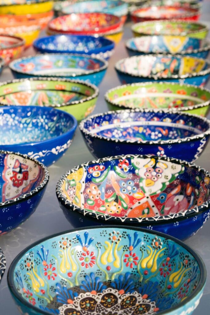 Hygge Cleaning Routine Tips- Photo of Pottery Bowls