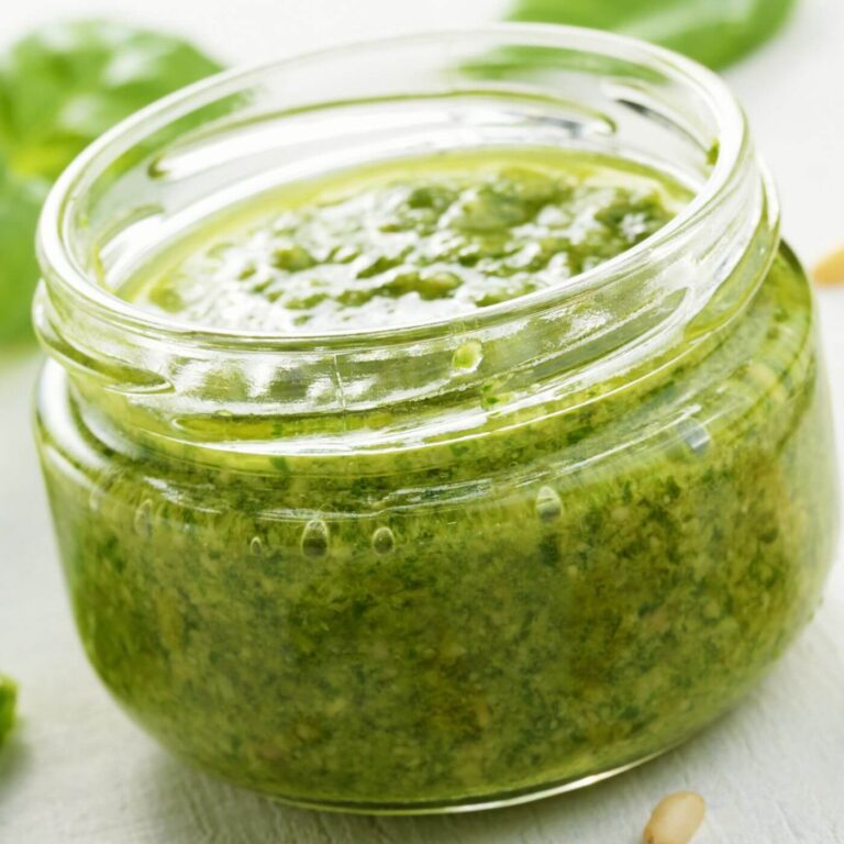 Photo of Easy Pesto Recipe with Fresh Basil