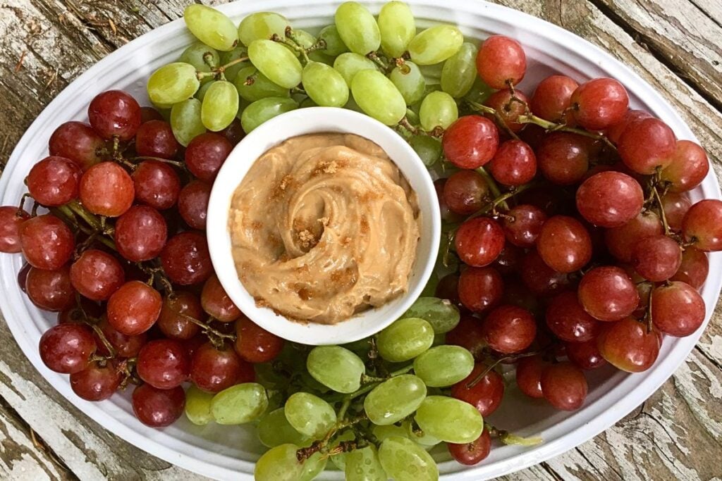 Brown Sugar Maple Fruit Dip with Fresh Fruit 