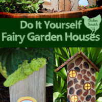 Make Fairy Houses from Scrap Wood and Craft Supplies
