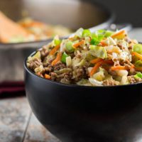 Egg Roll in a Bowl - paleo, low-carb, AIP, Whole30