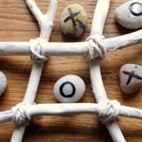 Driftwood Craft – Noughts and Crosses