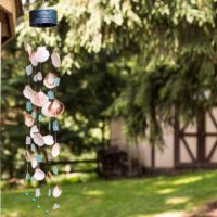 How to Make a Seashell & Sea Glass Wind Chime