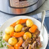 Instant Pot Pot Roast (Pressure Cooker Recipe)