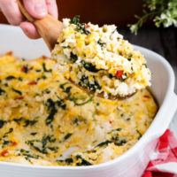 Spinach Rice Casserole