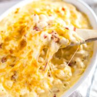 Gluten-Free Mac and Cheese with Goat Cheese and Roasted Peppers