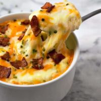 Mashed Potato Casserole Recipe for Two