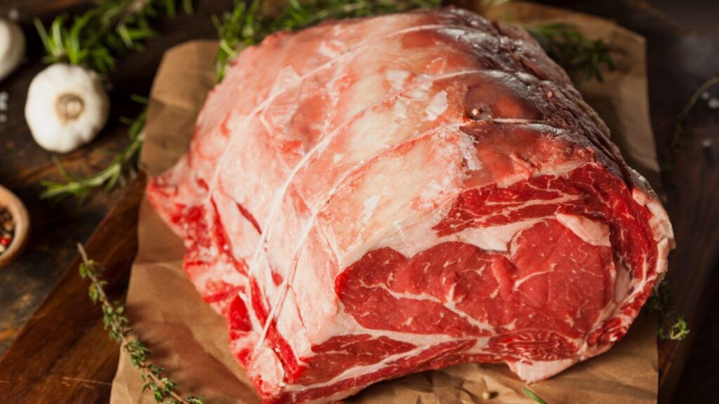 Photo of Raw Prime Rib - Salt Encrusted Prime Rib Recipe  