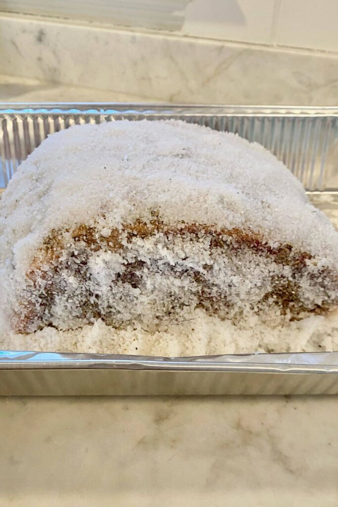 Salt Encrusted Prime Rib with Salt Crust 
