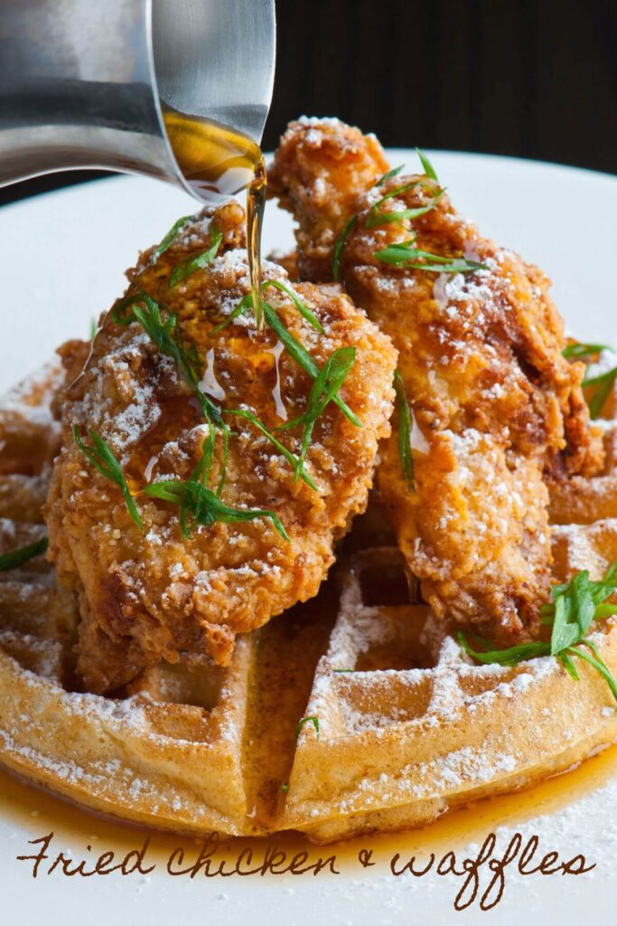 Photo of Fried Chicken and Buttermilk Waffles 