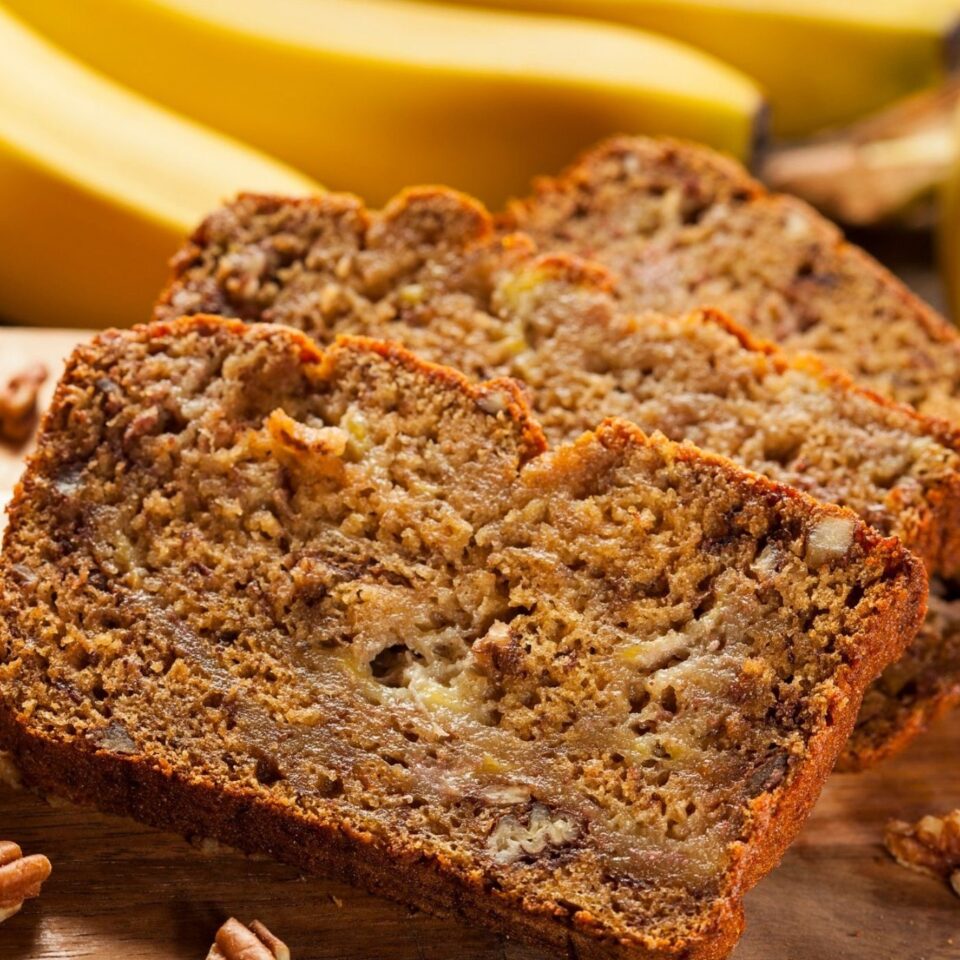 The BEST Banana Bread with Pecans Recipe Montana Happy
