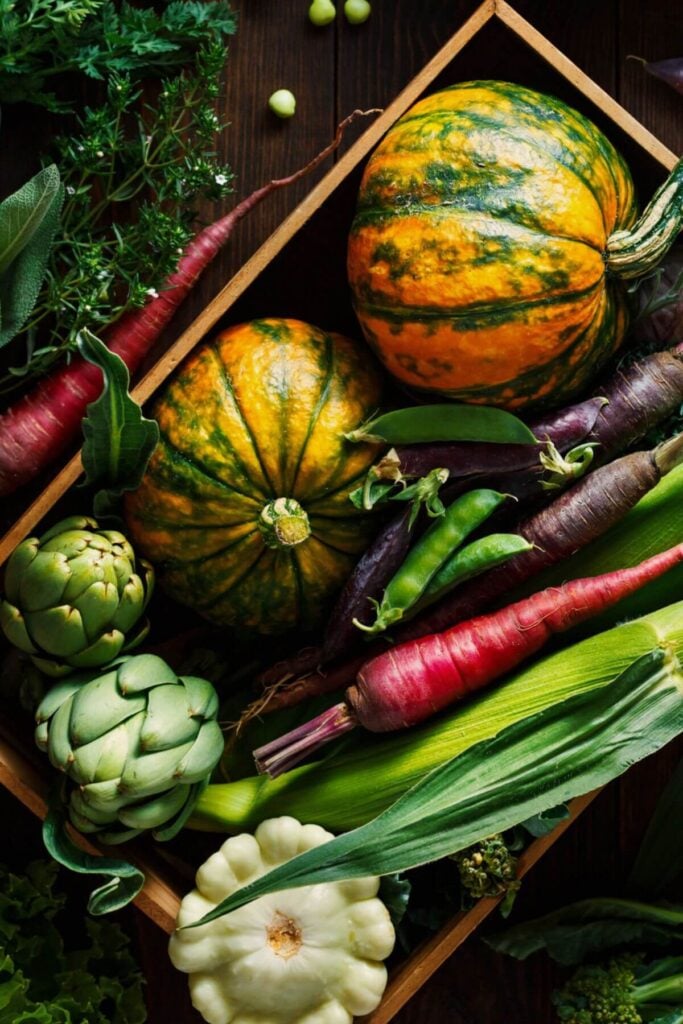 Photo of Seasonal Fall Vegetables & Greens