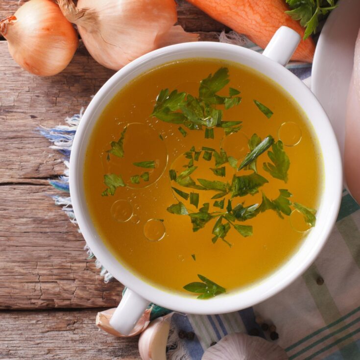 BEST Slow Cooker Chicken Bone Broth Recipe Montana Happy
