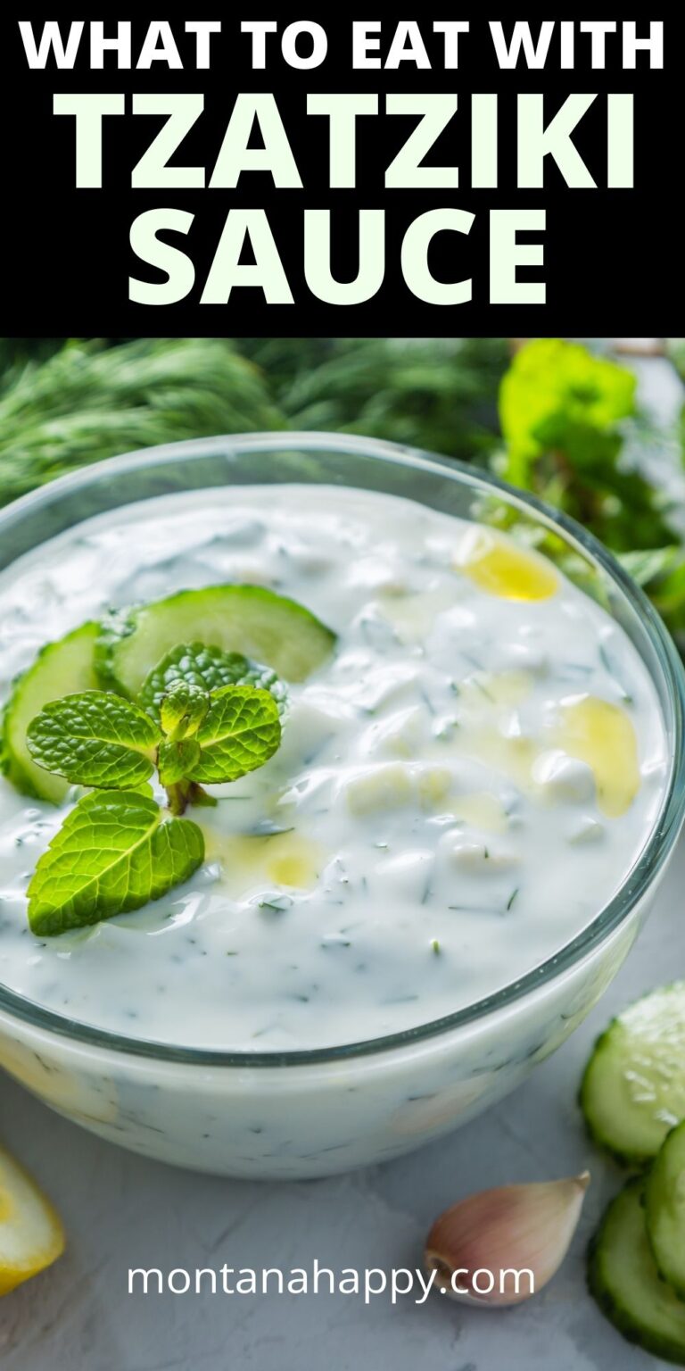 25 IDEAS on What to Eat with Tzatziki Sauce Montana Happy