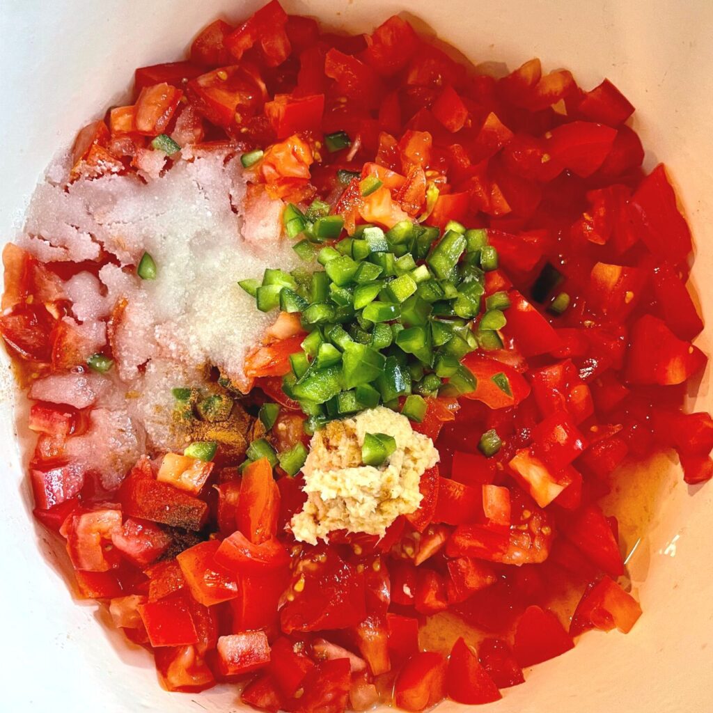 THE BEST!! Refrigerator Tomato Jam Recipe Montana Happy