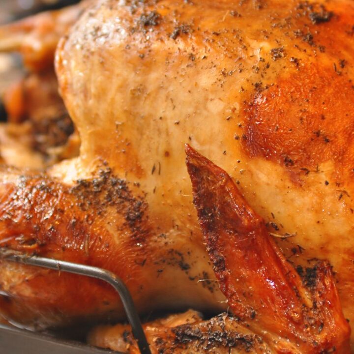 The BEST Slow Cooker Turkey Broth Recipe | Montana Happy