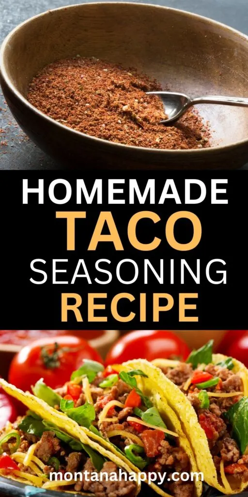 The BEST Taco Seasoning Recipe Montana Happy