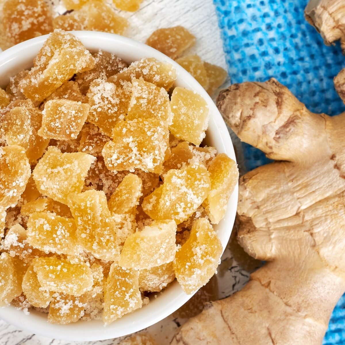 How to Use Crystalized Ginger LOTS OF Great IDEAS! Montana Happy