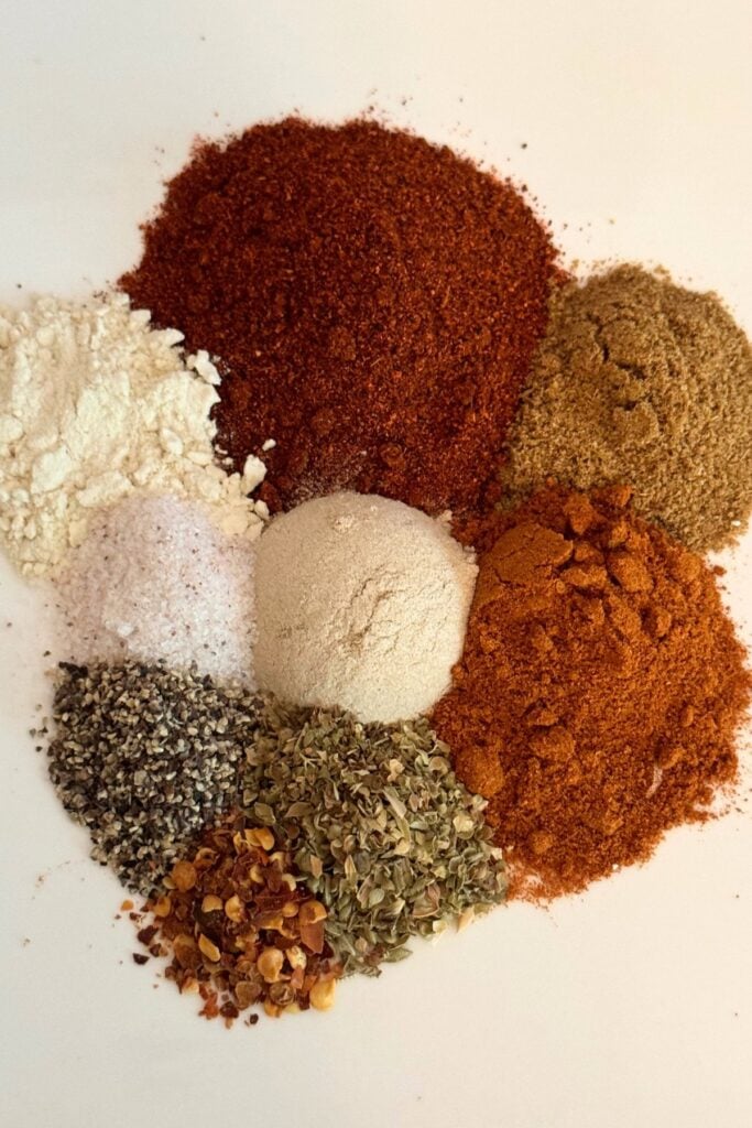 Photo of Ingredients for Homemade Taco Seasoning Mix Recipe 