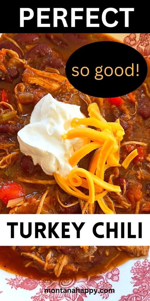 Perfect Turkey Chili Recipe - If you’re looking for the perfect fall chili recipe, this homemade turkey chili is hearty, flavorful, and incredibly simple to make. Packed with tender turkey, beans, vegetables, and warming spices, it’s the ultimate comfort food for chilly evenings. This easy chili recipe comes together in one pot, making cleanup a breeze, and it’s versatile enough to serve with all your favorite toppings—like shredded cheese, sour cream, or fresh cilantro. Whether you’re cooking for family dinner, meal prepping for the week, or hosting friends on game day, this homemade chili recipe is sure to become your go-to fall favorite.