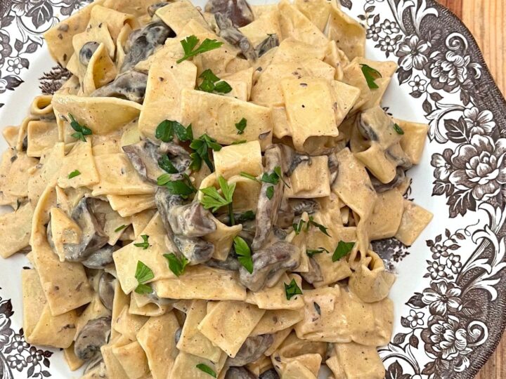 Easy Mushroom Stroganoff Recipe