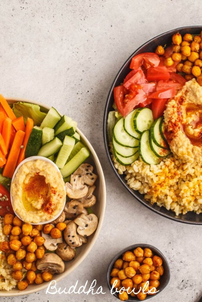 What to Eat with Hummus - Buddha Bowls