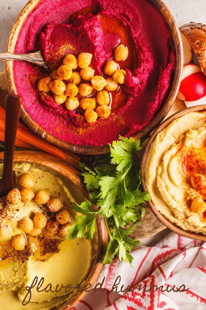 What to Eat with Hummus - Flavored Hummus