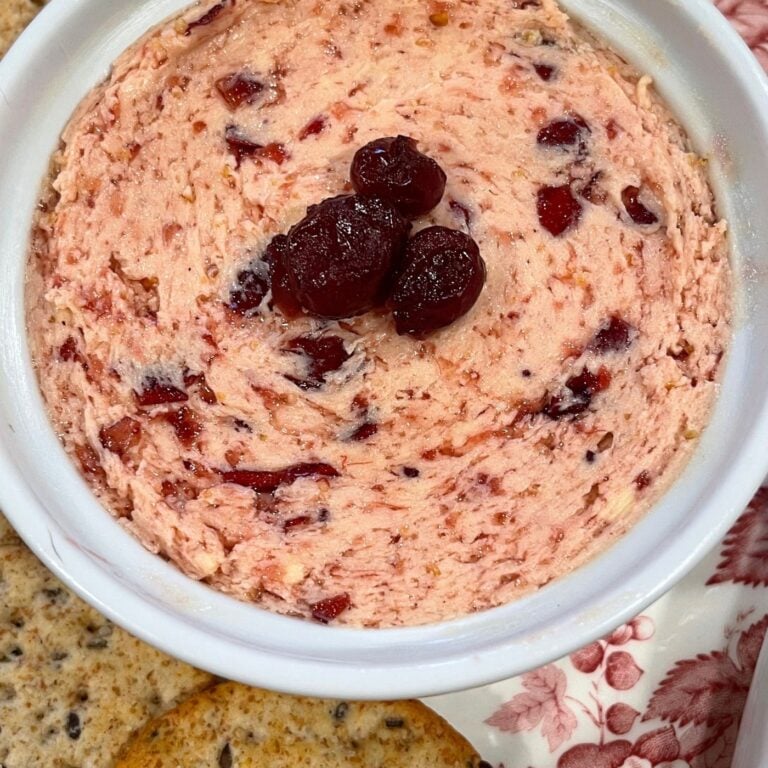 Close-Up Whipped Cranberry Butter Recipe