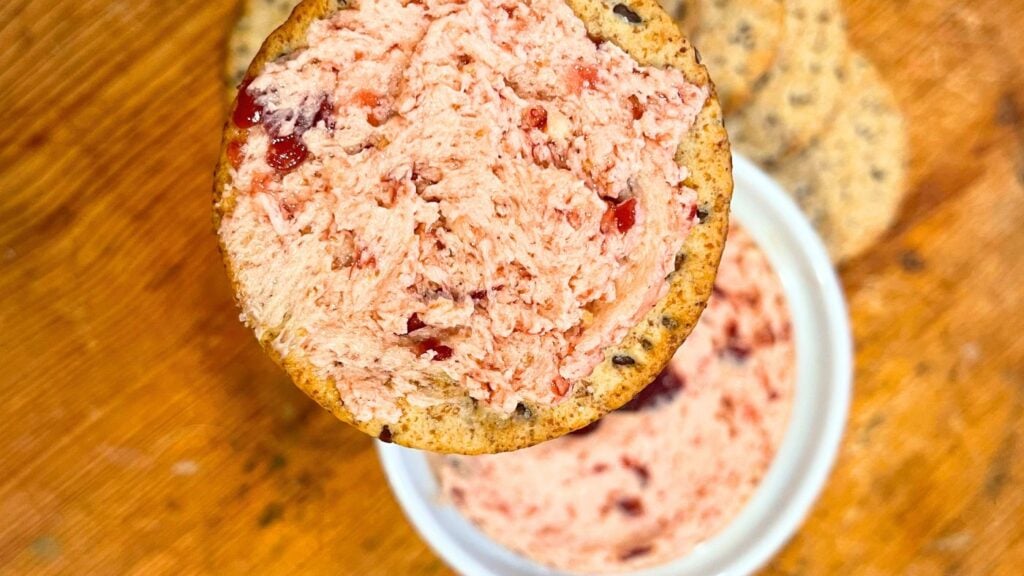 Close-up Photo of Whipped Cranberry Butter Recipe 