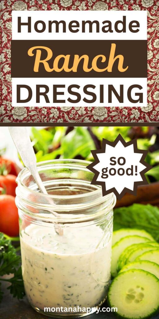 Homemade Ranch Dressing Recipe -Creamy, tangy, and full of flavor, this homemade ranch dressing is a must-have recipe for every kitchen. Whether you're drizzling it over crisp greens, using it as a dip for veggies, or smothering it on your favorite wrap, this ranch dressing recipe brings restaurant-quality taste right to your table. Made with fresh herbs, garlic, and real buttermilk, it’s the kind of buttermilk ranch dressing that makes everything taste better. If you're a fan of classic ranch salad dressing but want to skip the store-bought version, this easy homemade version is sure to become your go-to favorite.