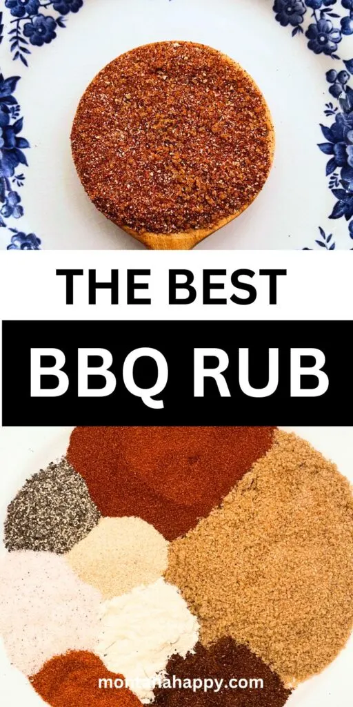The Best BBQ Rub Recipe * Seasoning Mix Montana Happy