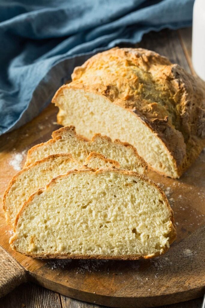 The Best Irish Soda Bread - Photo of Sliced Irish Soda Bread Recipe