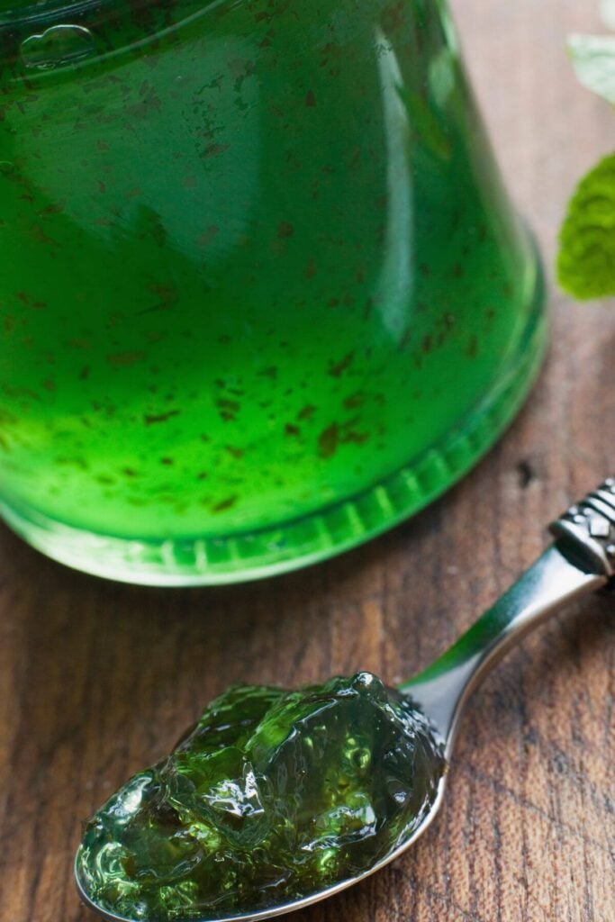 What to do with Mint Leaves? Photo of Mint Jelly Recipe