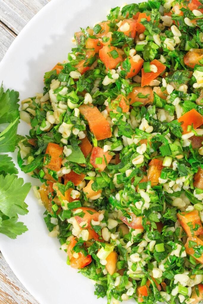 What to do with Mint Leaves - Photo of  Tabbouleh Salad