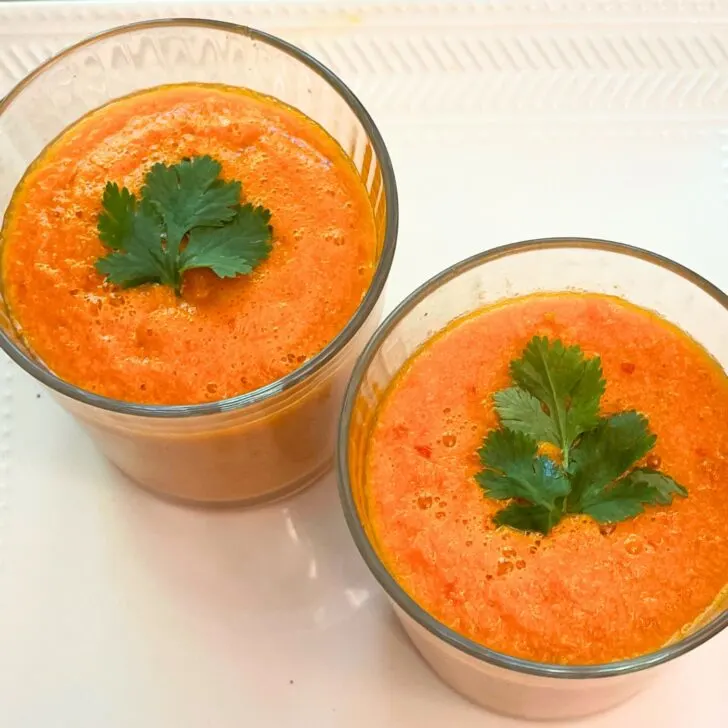 The BEST Cantaloupe Gazpacho Recipe Montana Happy