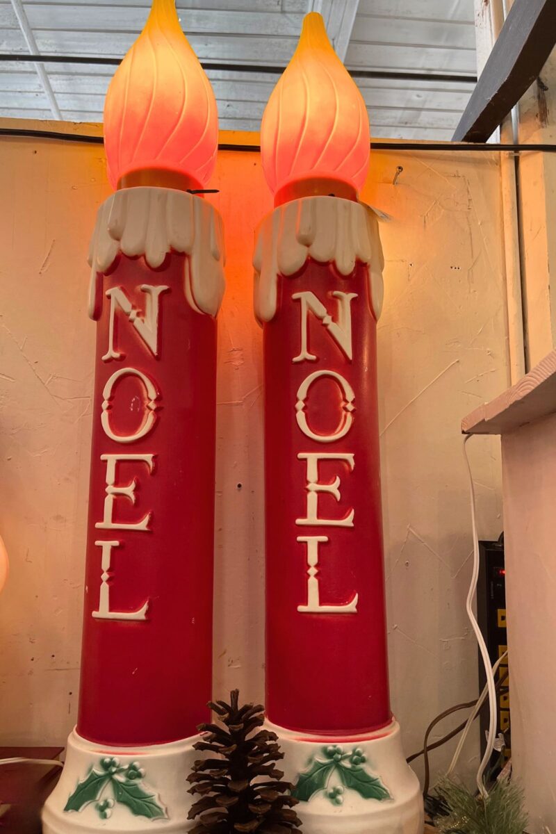 Guide to Collecting Vintage Christmas Blow Molds Montana Happy