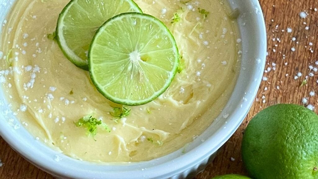 Close-Up Photo of Key Lime Butter Recipe 
