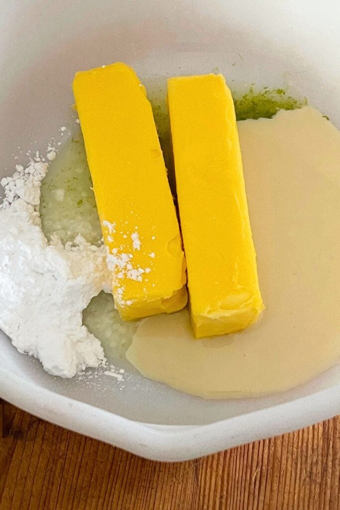 Ingredients for Easy Key Lime Butter Recipe 