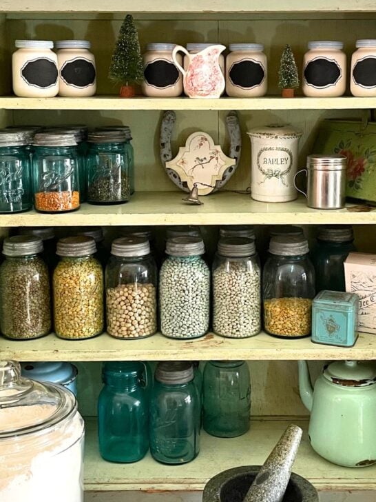 French Country Kitchen Ideas - Mason Jars