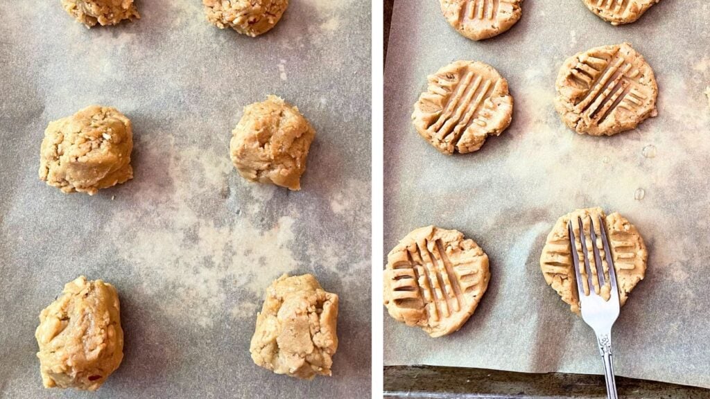 Steps for Making Peanut Butter Cookies 