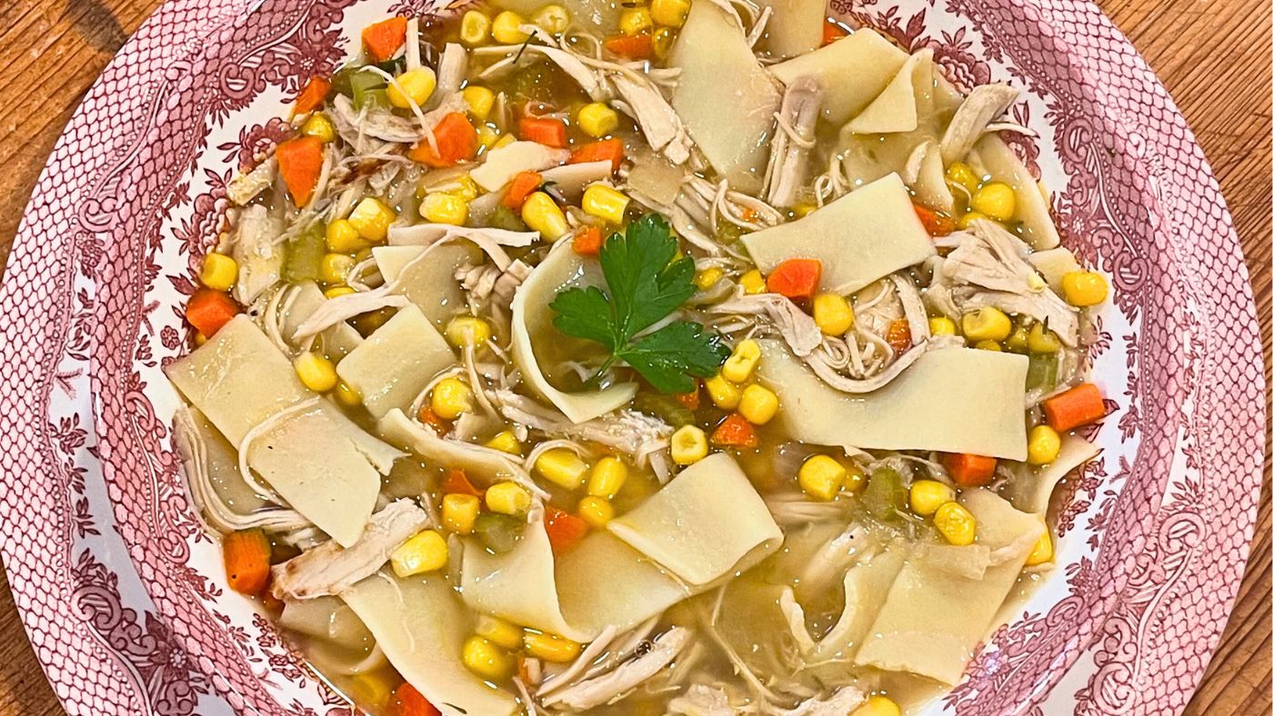 The BEST Turkey Noodle Soup Recipe | Montana Happy