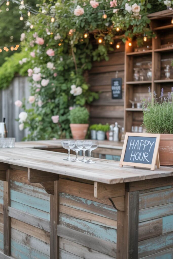 Cocktail Garden Bar Ideas * Backyard Garden Design Ideas  