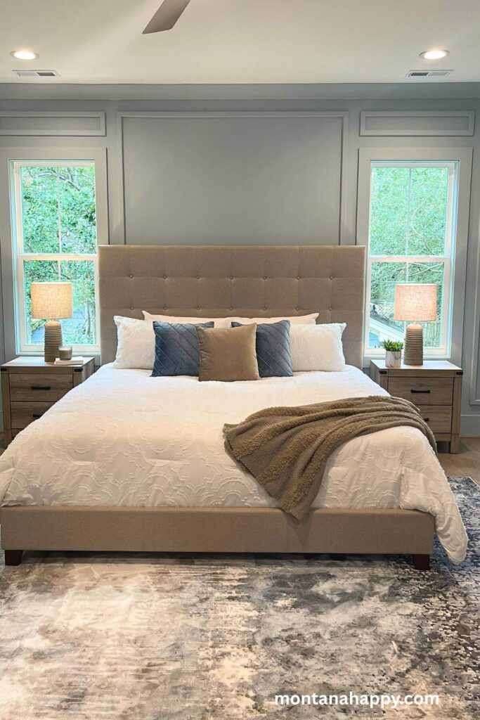 Beautiful Home Decor Ideas - Modern Primary Bedroom Neutral Tones