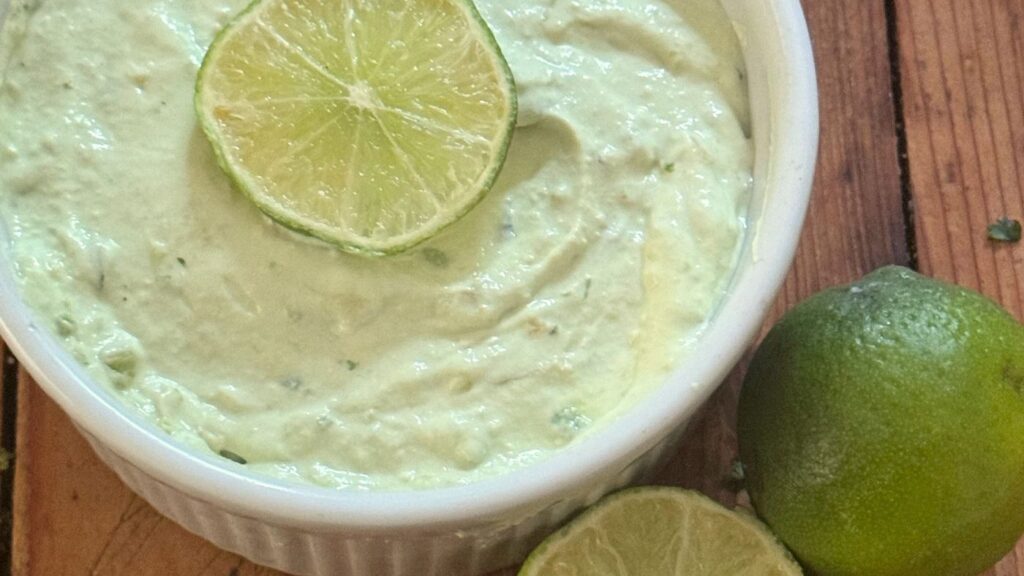 Easy Avocado Lime Crema Recipe 