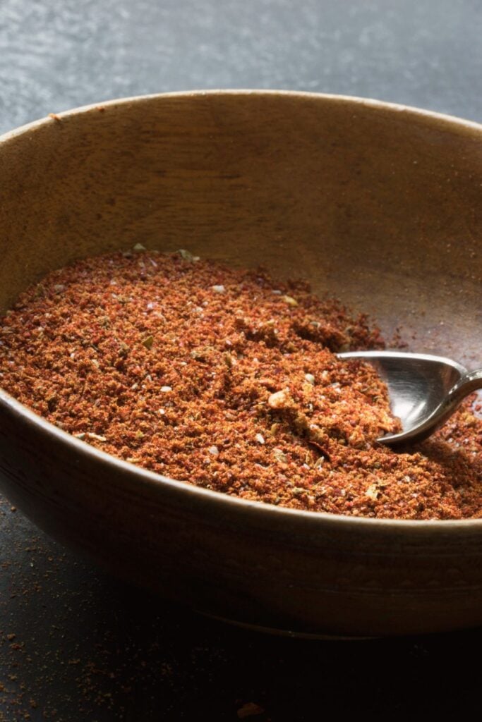 Homemade Seasoning Mixes - Photo of a Bowl with Homemade Taco Seasoning Mix Recipe 